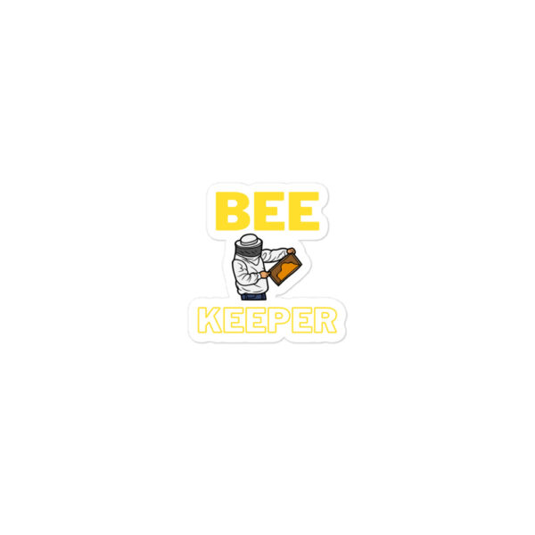 Bee Keeper Badge – Buzzing with Pride Sticker