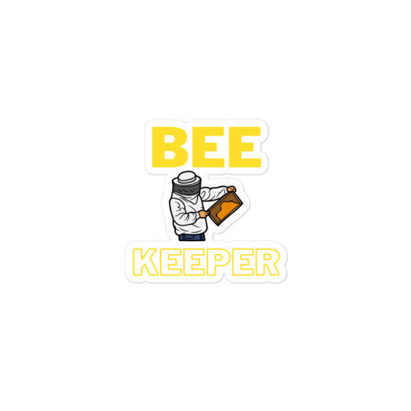 Bee Keeper Badge – Buzzing with Pride Sticker